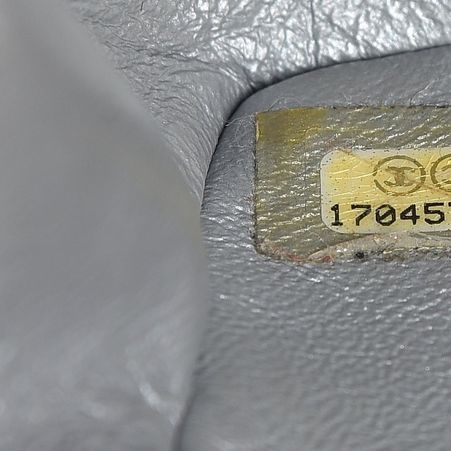 Chanel Metallic Lambskin Quilted Mini Rectangular Flap Silver 7 of 15