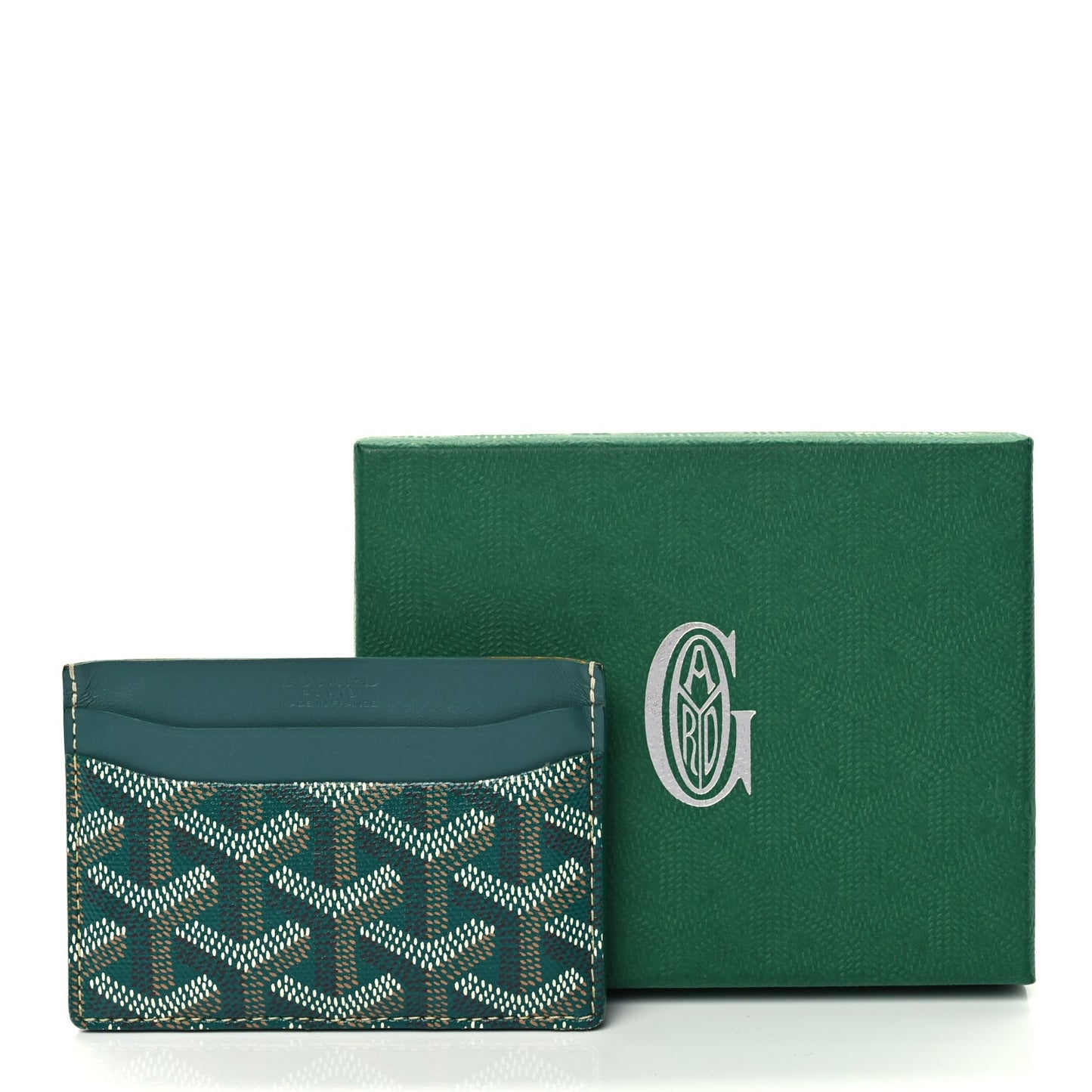 ine Saint Sulpice Card Holder Green