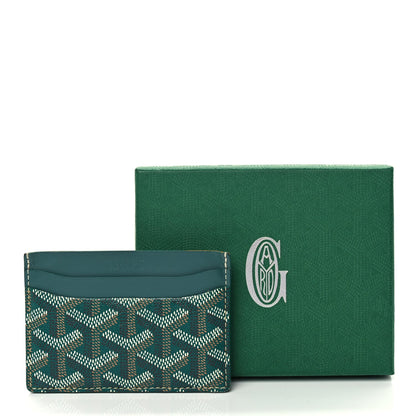 Goyard ine Saint Sulpice Card Holder Green 9 of 9
