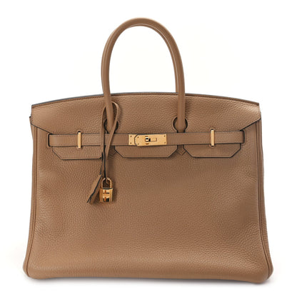 Hermes Taurillon Clemence Birkin 35 Chai 1 of 10