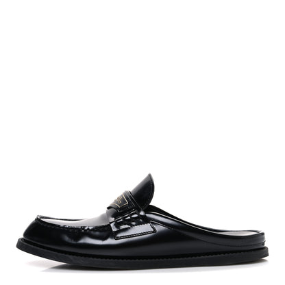 Christian Dior Brushed Calfskin Boy Loafer Mule 36 Black 1 of 11