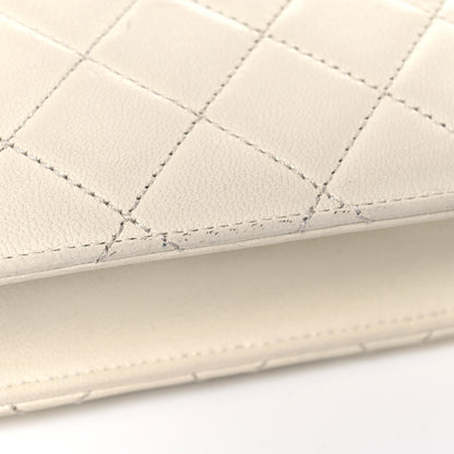 Chanel Sheepskin Quilted Mini Beauty Lock Flap White 16 of 23