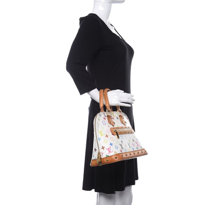 Louis Vuitton Monogram Multicolor Alma White 2 of 20