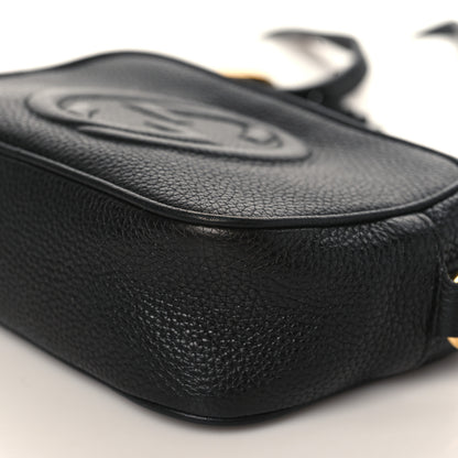 Gucci Pebbled Calfskin Mini Soho Disco Bag Black 9 of 9