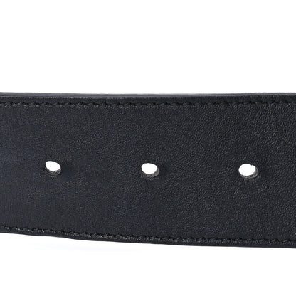 Gucci Calfskin Double G 40mm Belt 70 28  Black 3 of 5