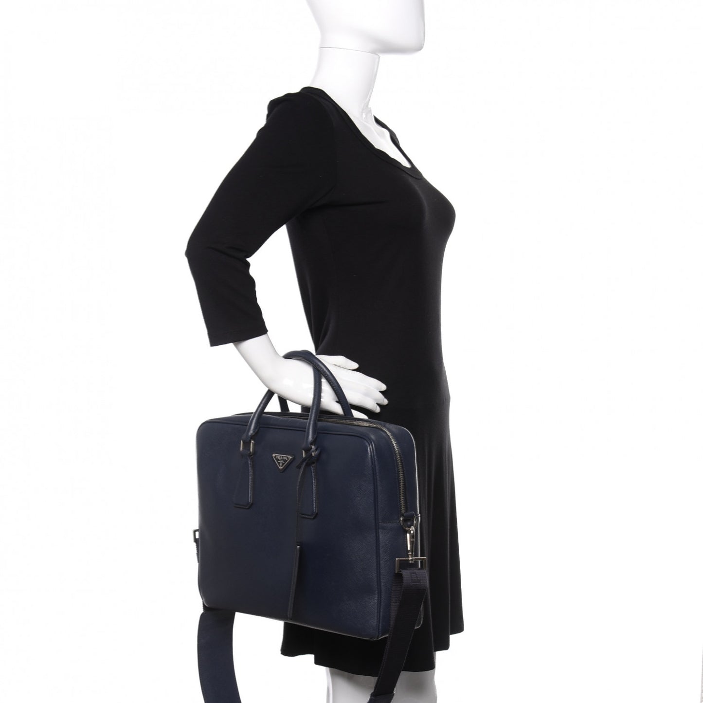 Saffiano Travel Briefcase Baltico