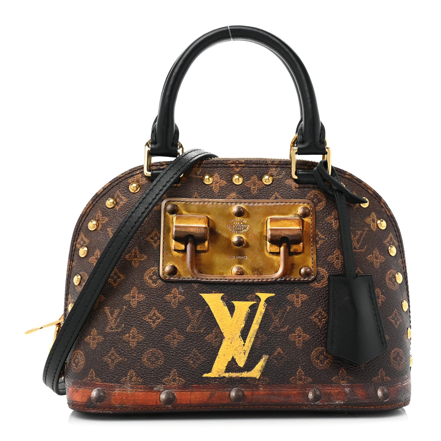 Transformed Monogram Time Trunk Alma BB