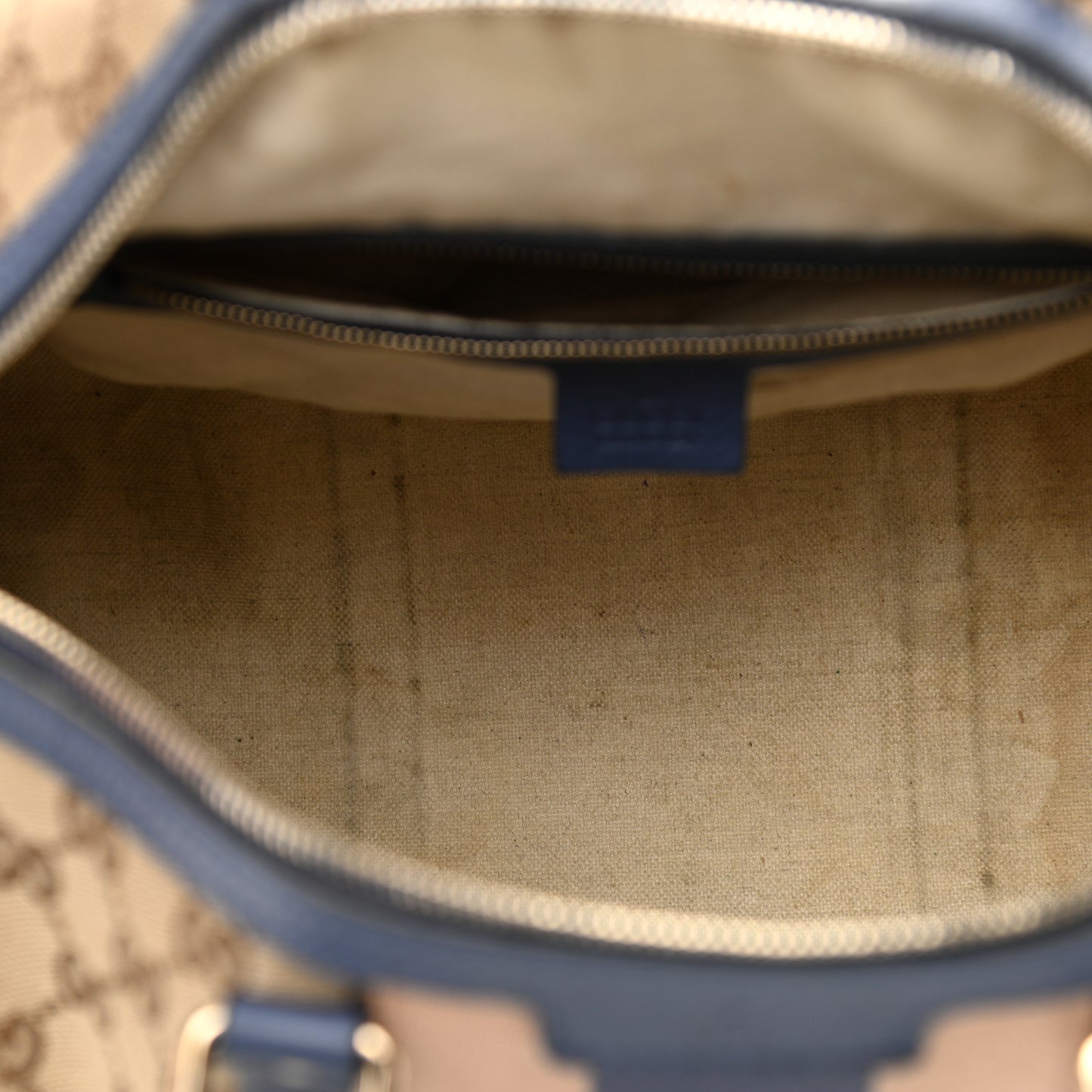 Monogram Vintage Web Medium Boston Blue