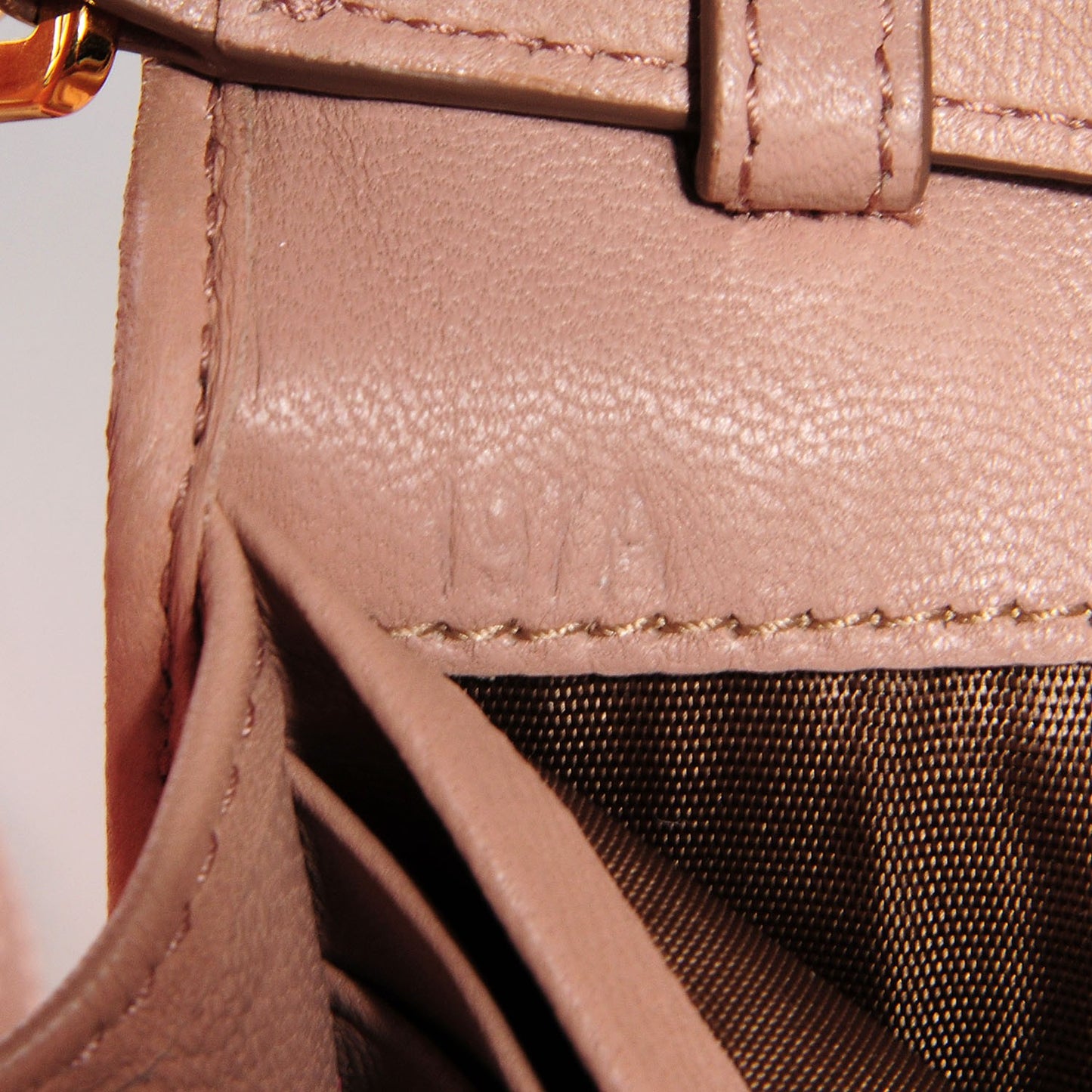 Nappa Matelasse Wallet On Chain Orchid