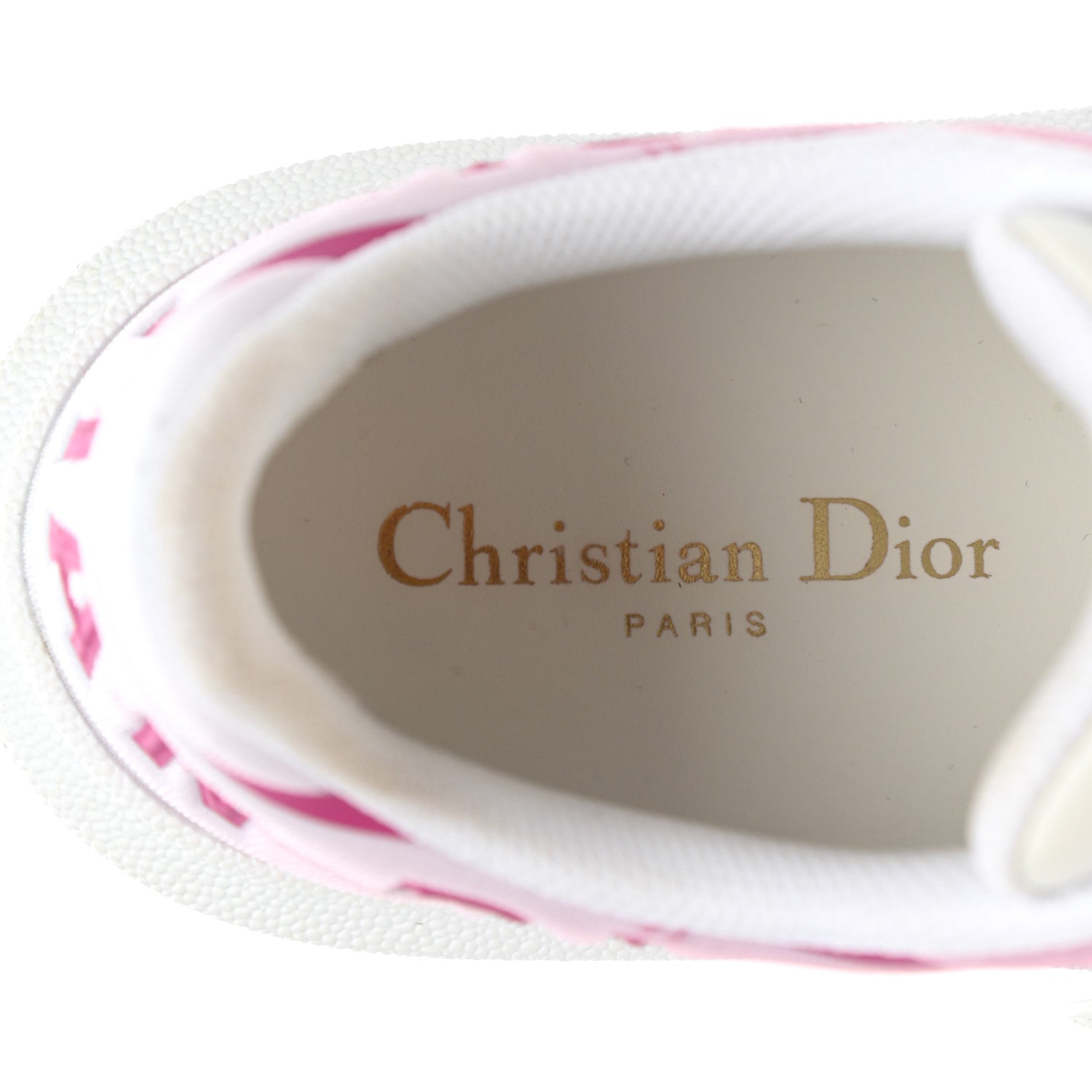 Christian Dior Reflective Fabric Shaded Dior-ID Platform Sneakers 37 Raspberry 7 of 11