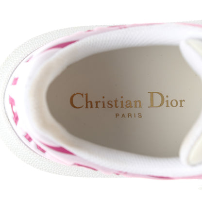 Christian Dior Reflective Fabric Shaded Dior-ID Platform Sneakers 37 Raspberry 7 of 11