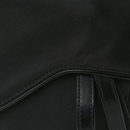 Christian Dior Nylon Saddle Bag Black 6 of 8