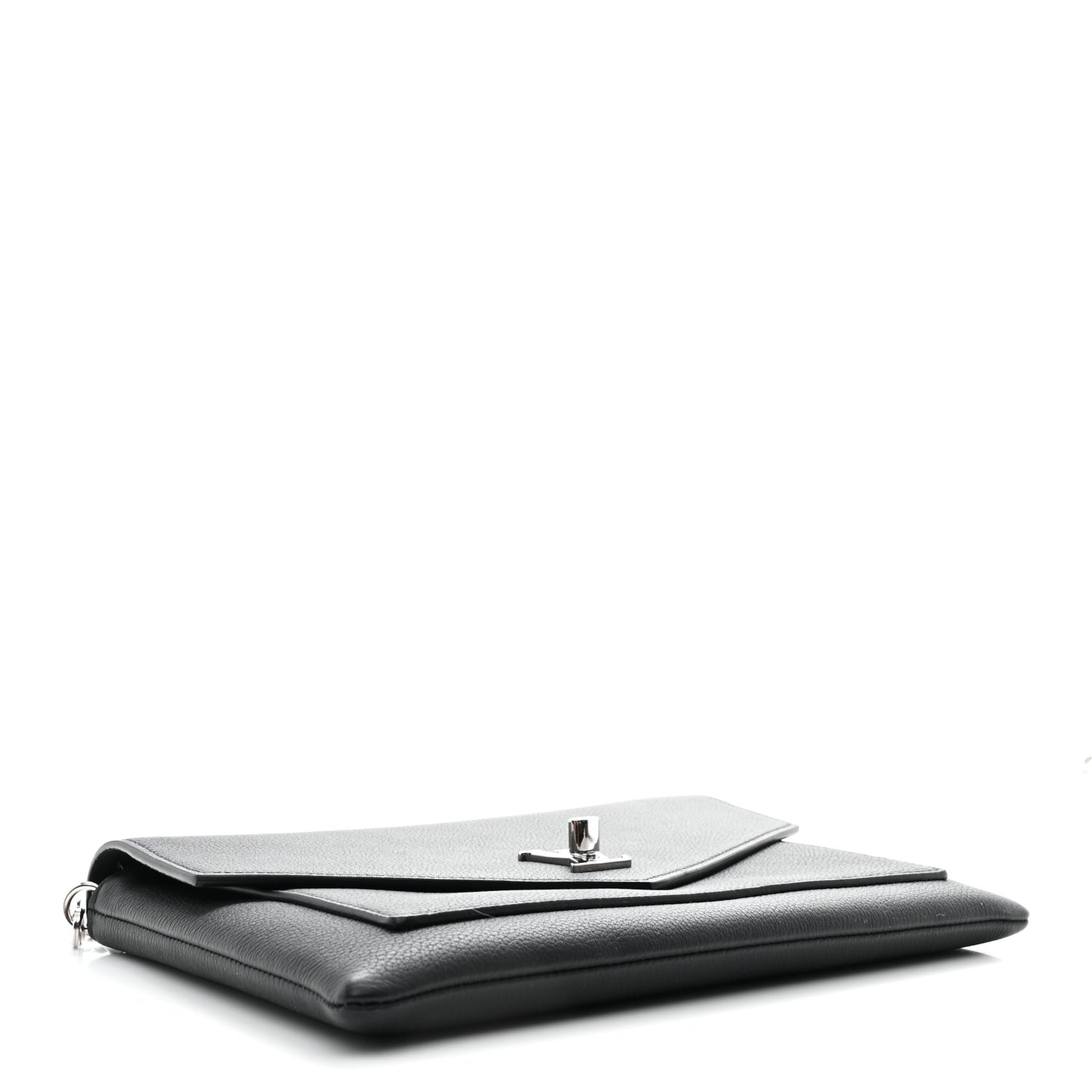 Soft Calfskin My Lockme Chain Pochette Black