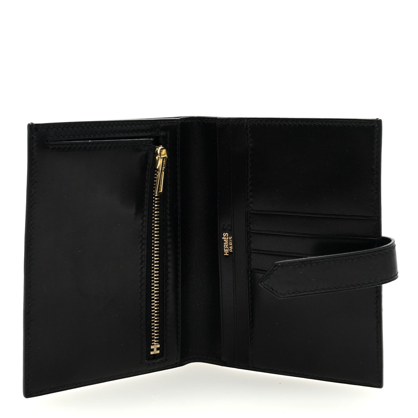Box Bearn Compact Wallet Black