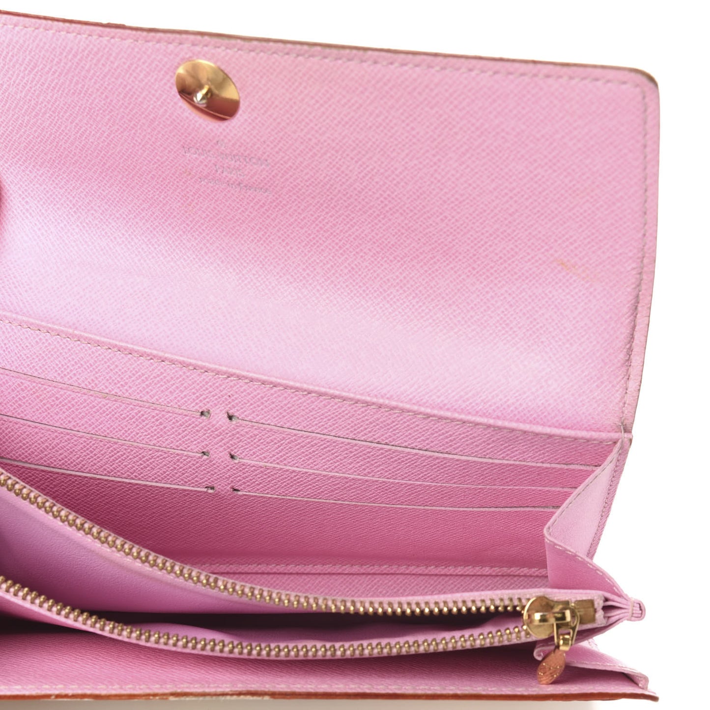 Monogram Multicolor Sarah Wallet White Litchi