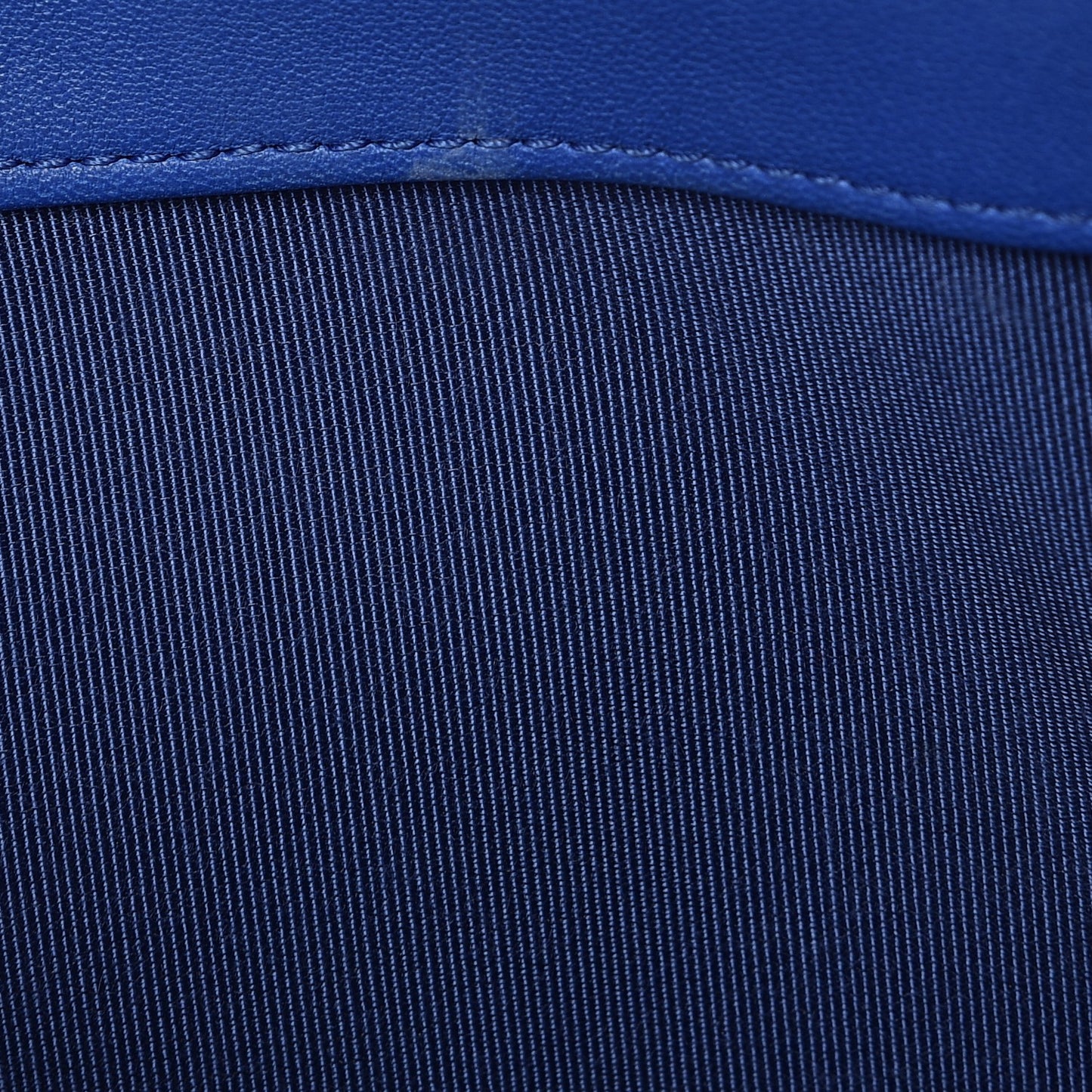 Lambskin Quilted Medium Boy Flap Blue