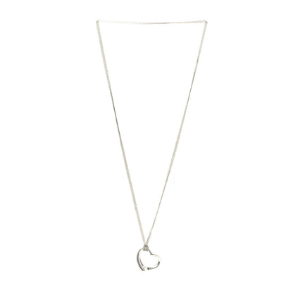 Tiffany Tiffany Sterling Silver Open Heart Mesh Necklace 2 of 3