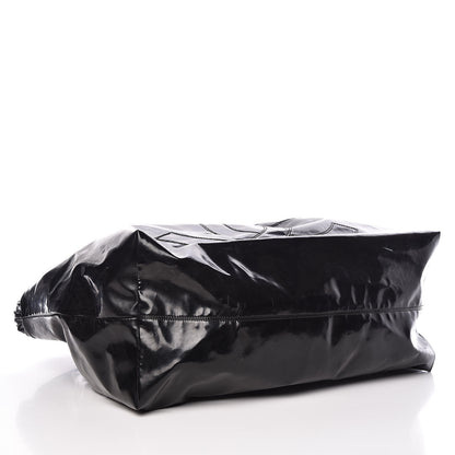 Chanel Vinyl XL Coco Cabas Black 5 of 17