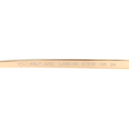 Chanel Square Sunglasses 4252 Gold 6 of 7