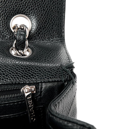 Chanel Caviar Quilted Maxi Single Flap Black 14 of 16