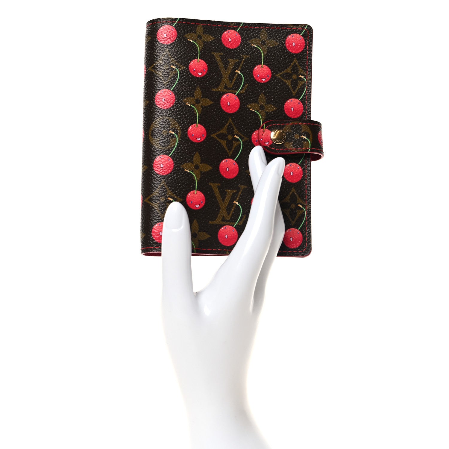 Louis Vuitton Monogram Cerises Small Ring Agenda Cover 2 of 7