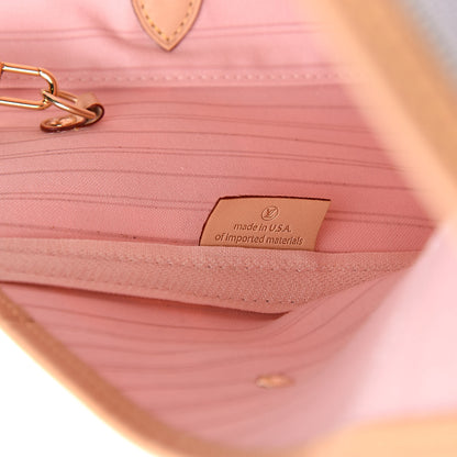 Louis Vuitton Damier Azur Tahitienne Neverfull MM 7 of 14