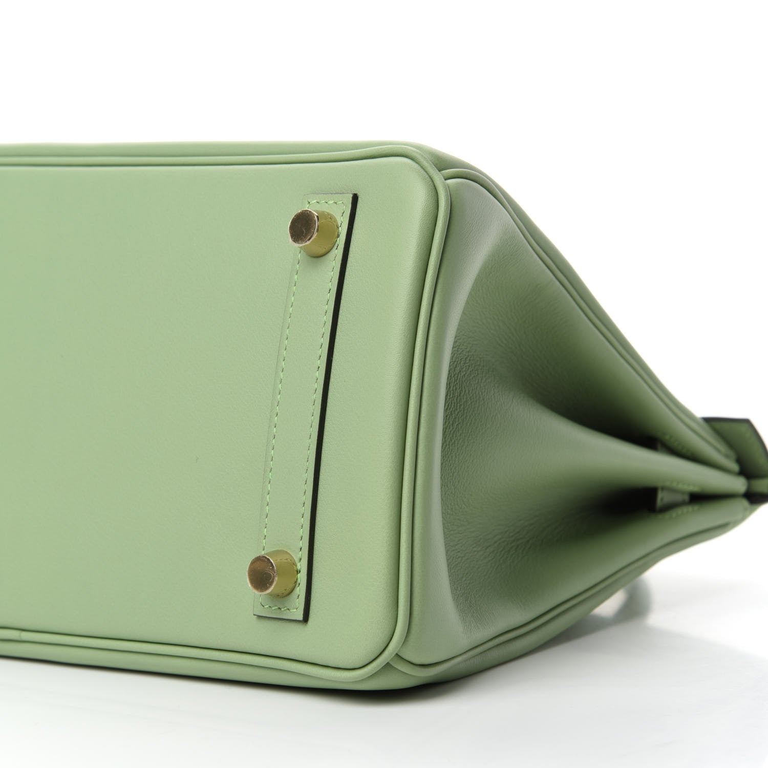 Hermes Swift Birkin 25 Vert Criquet 7 of 11