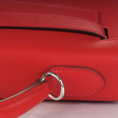 Hermes Epsom Kelly Sellier 32 Rouge Casaque 12 of 25