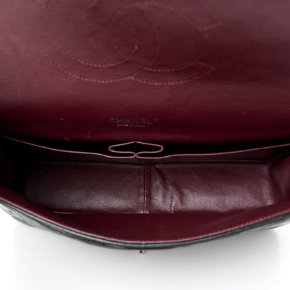 Chanel Lambskin Quilted Maxi Double Flap Black 5 of 11