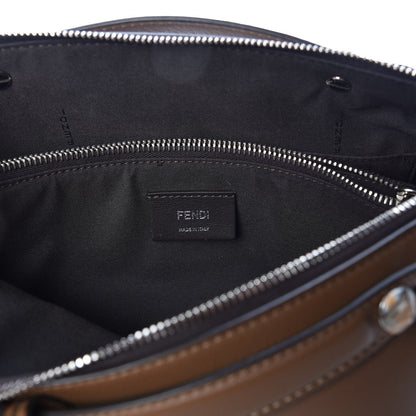 Fendi Vitello Dolce Croc Tail Medium By The Way Boston Bag Foresta Marrone 8 of 13