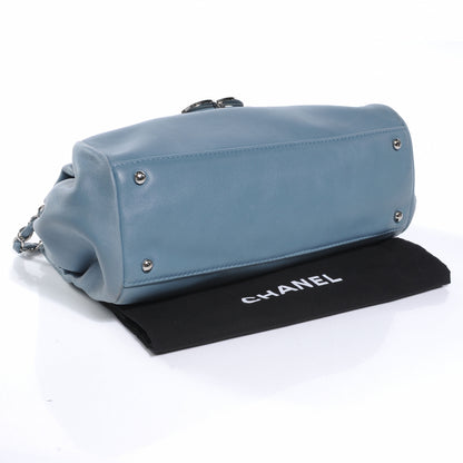 Chanel Lambskin Sensual Medium Flap Blue 4 of 7