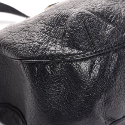 Gucci Guccissima Large New Ladies Web Hobo Black 10 of 11