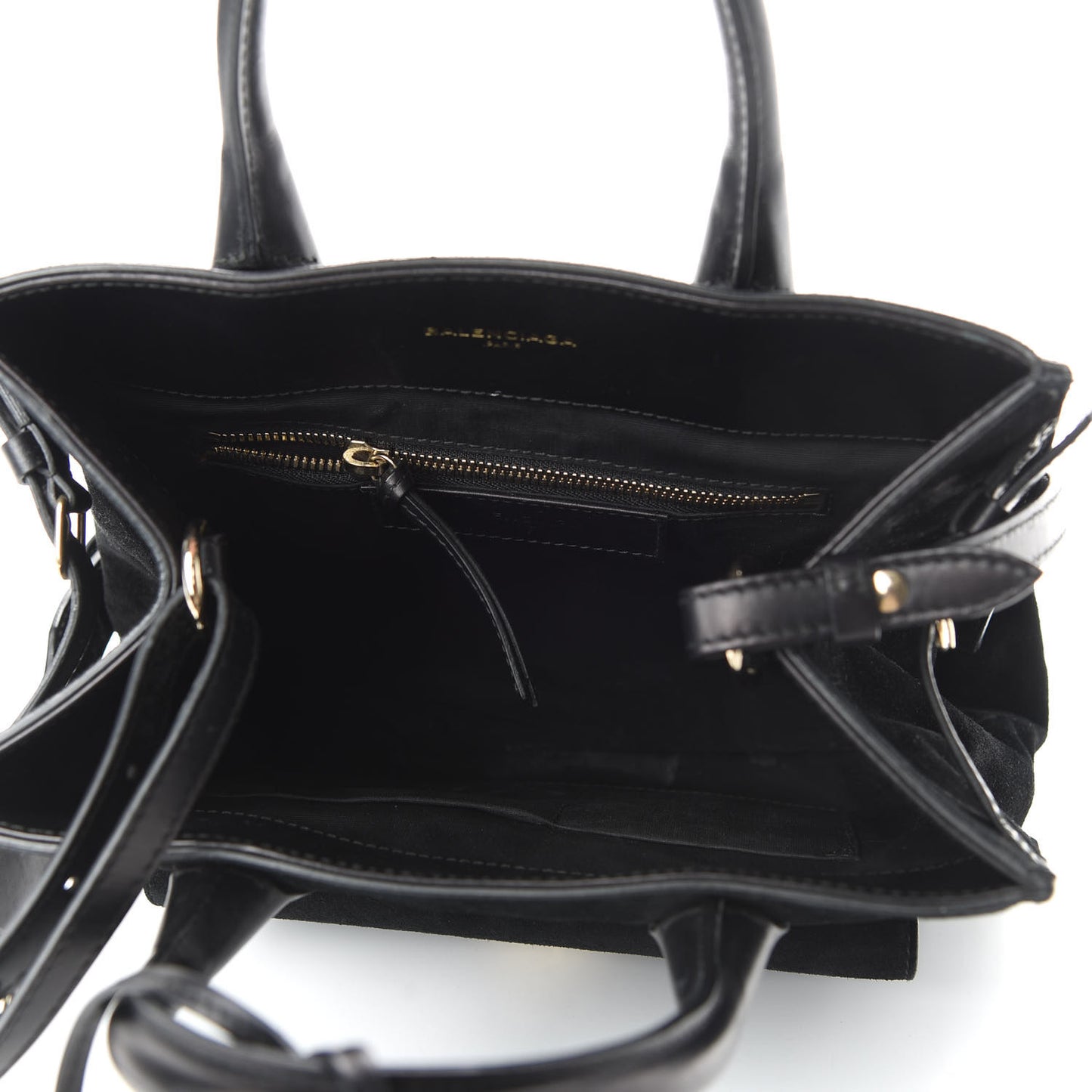 Suede Padlock All Afternoon Black