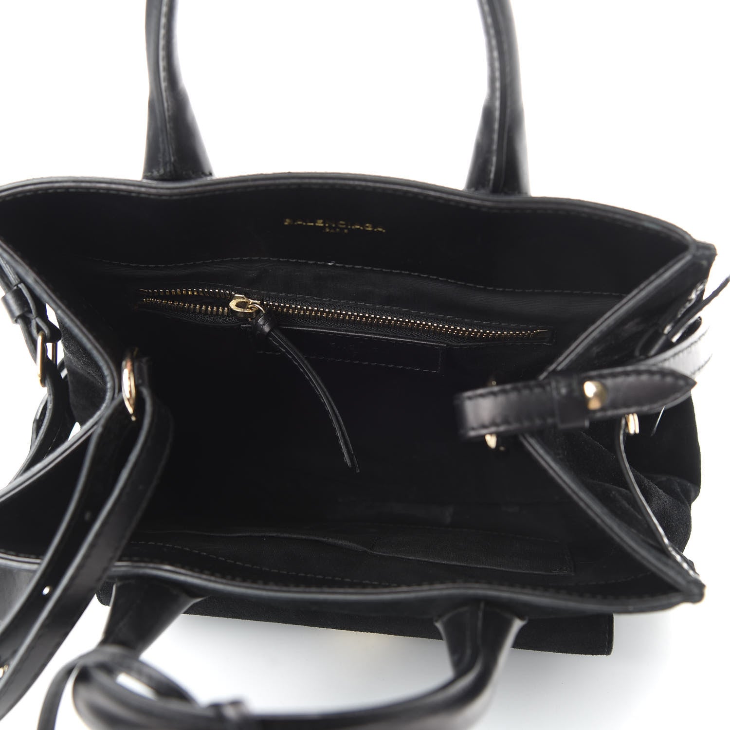 Balenciaga Suede Padlock All Afternoon Black 5 of 11