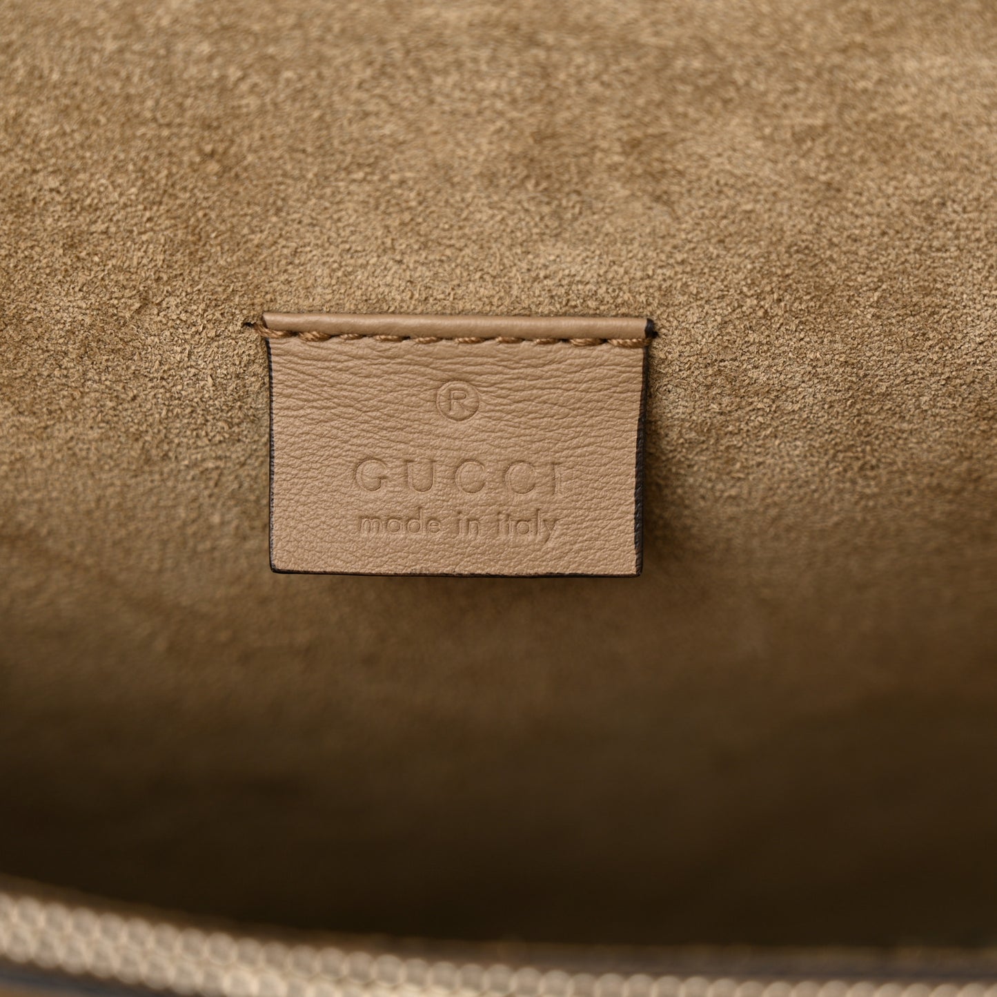 GG Supreme Monogram Lightning Embroidered Medium Dionysus Shoulder Bag Beige