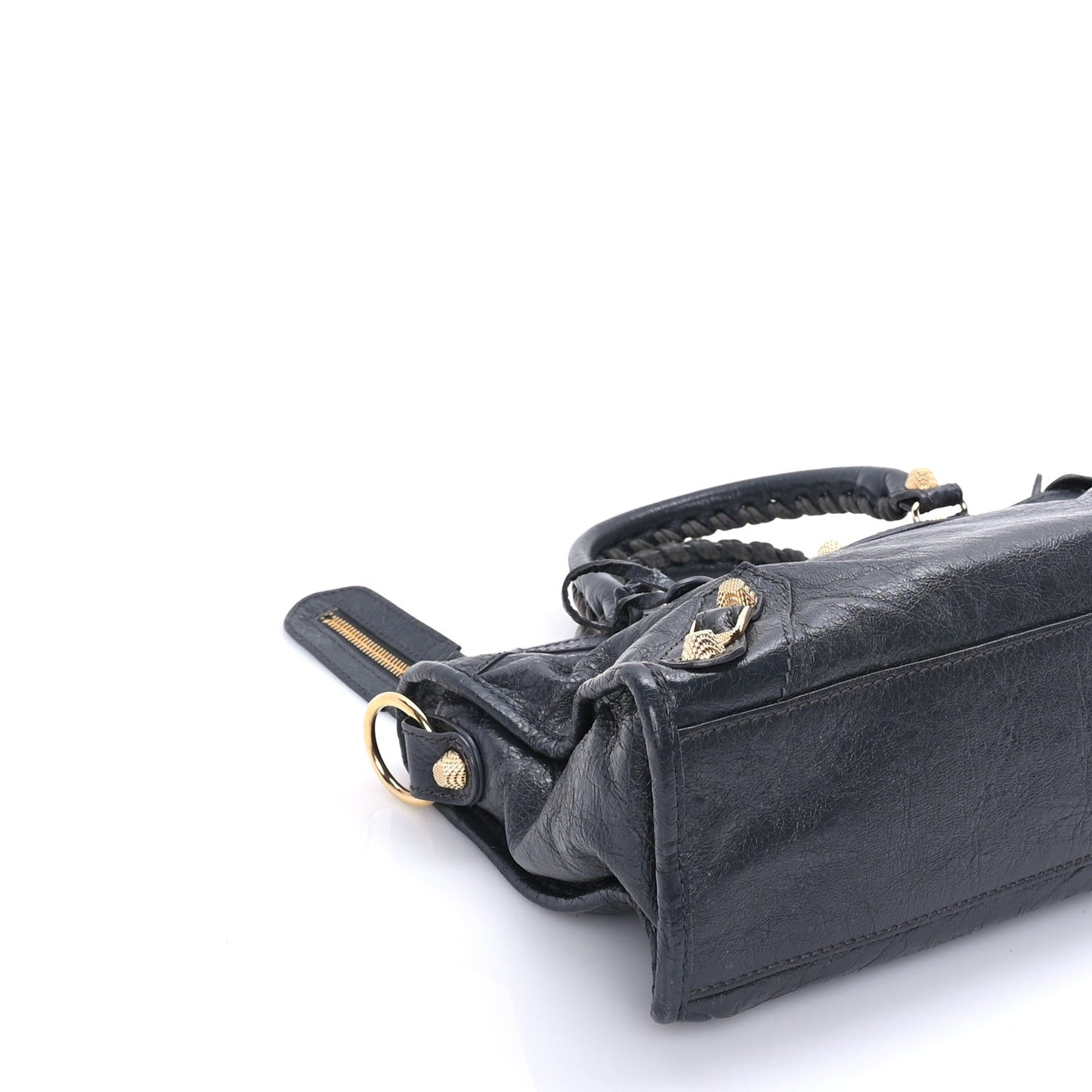 Agneau Giant 12 Gold Hardware S City  Gris Fossile