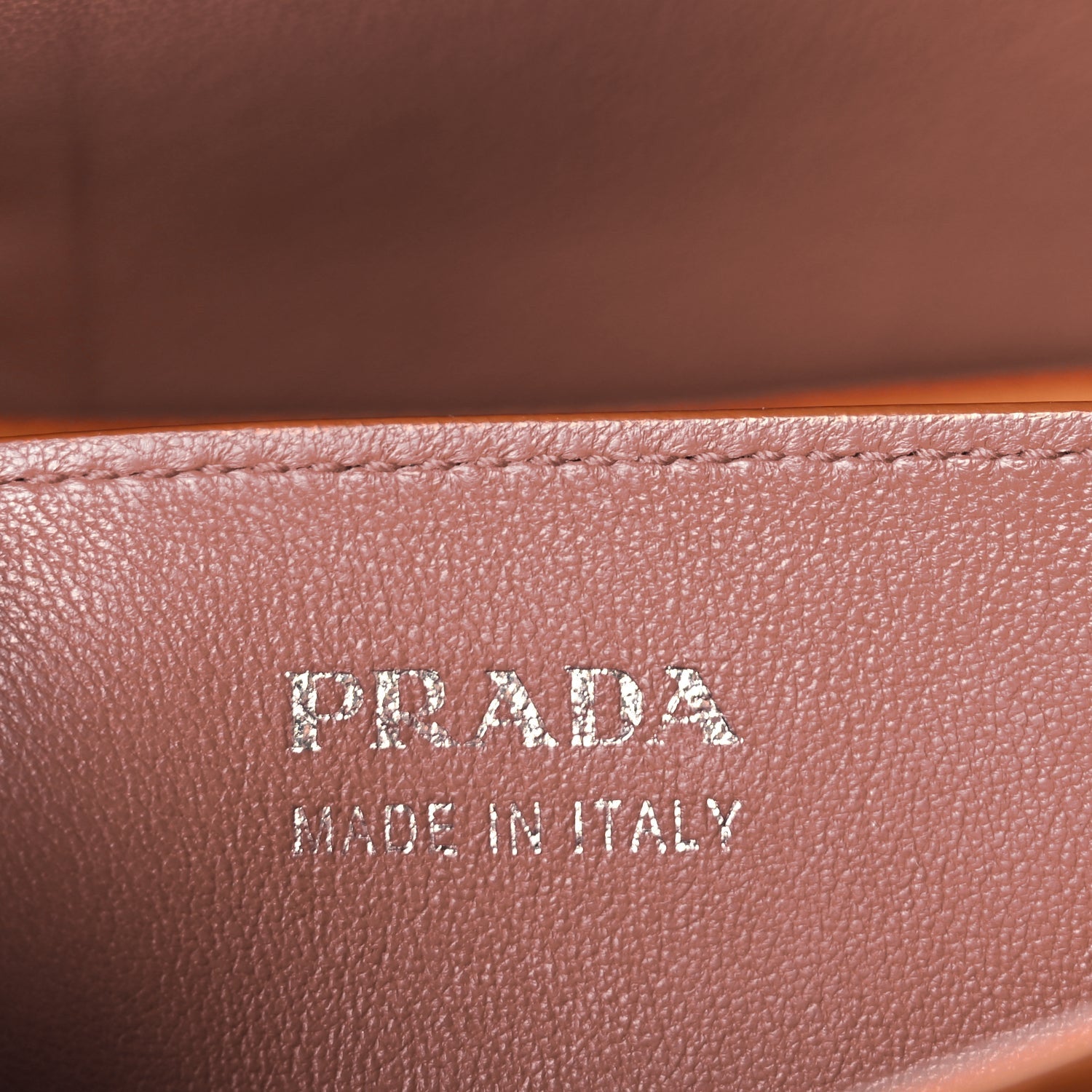 Prada Saffiano Cuir Large Double Bag Caramel Fuoco 5 of 8
