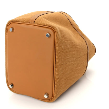 Hermes Toile Goeland Swift Cargo Picotin Lock 18 Sesame 9 of 10