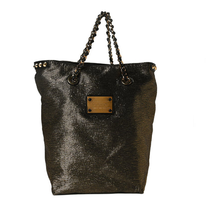 Louis Vuitton Metallic Jacquard Double Jeu Tote Gold 1 of 11