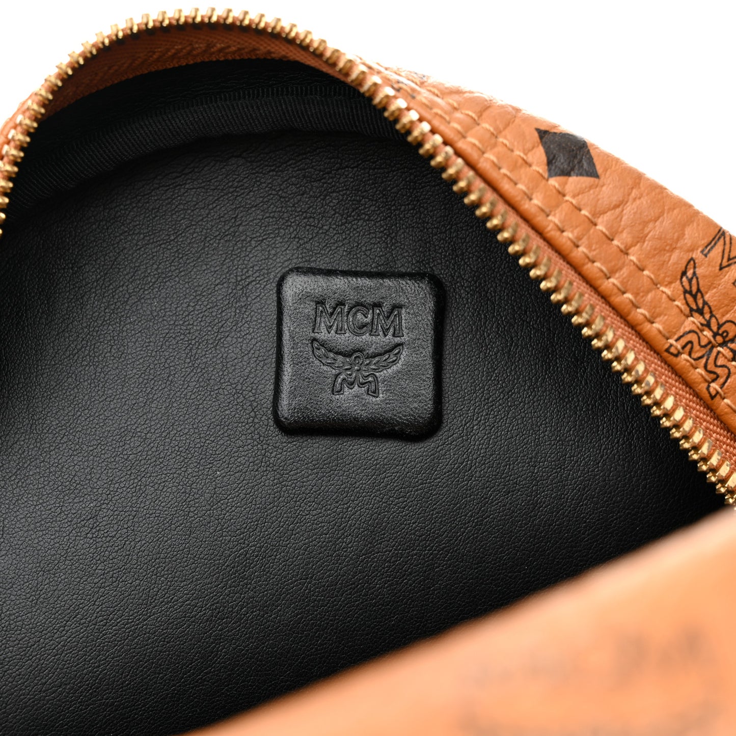 Visetos Small Side Stud Stark Backpack Cognac Cognac