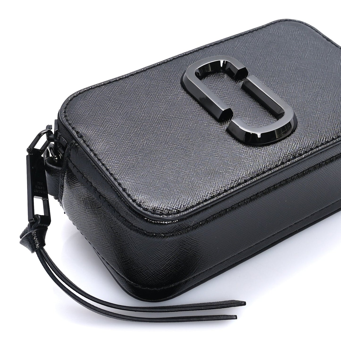 Saffiano Snapshot Camera Bag Black