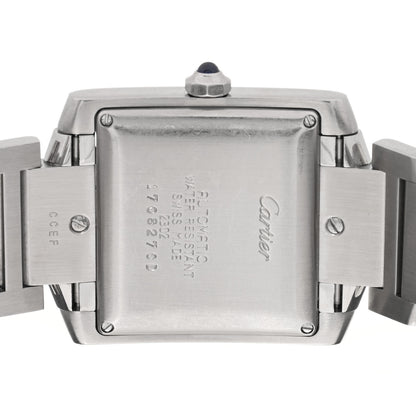 Cartier Stainless Steel 28mm Tank Francaise Automatic Watch 4 of 4