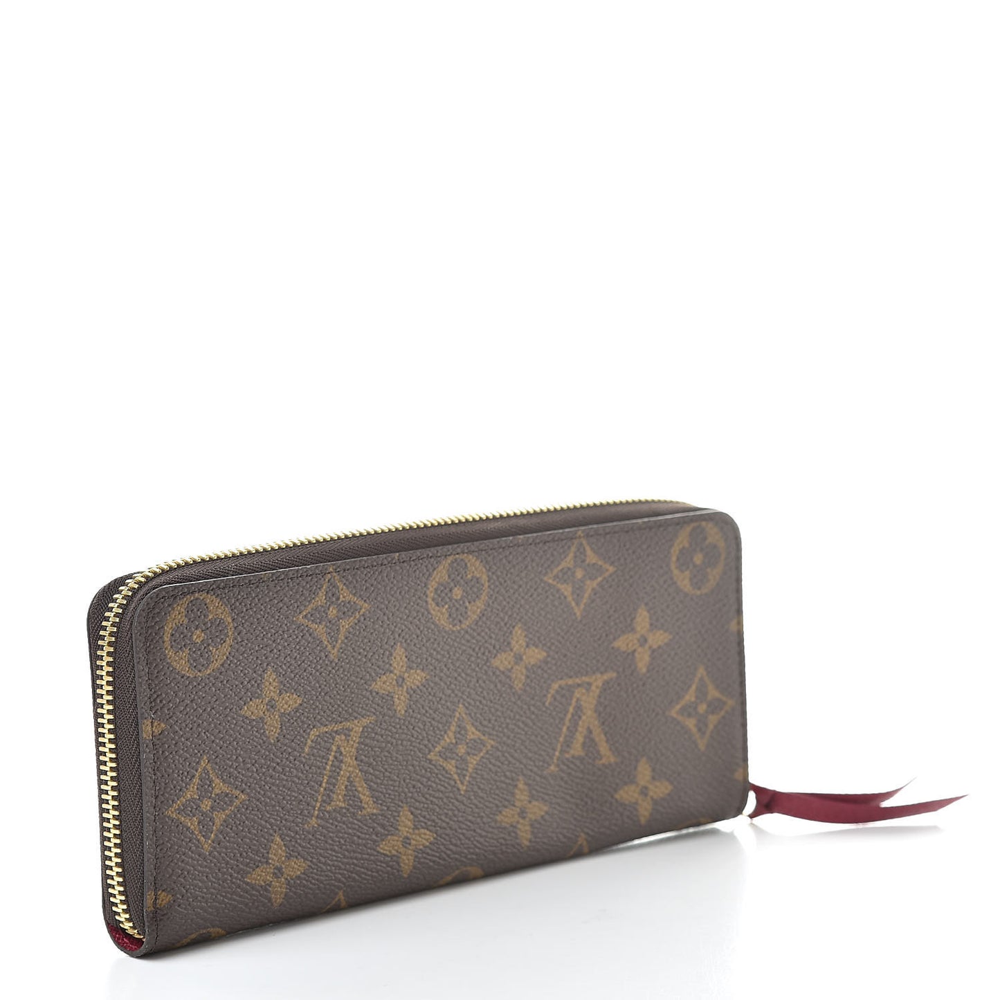 Monogram Clemence Wallet Fuchsia