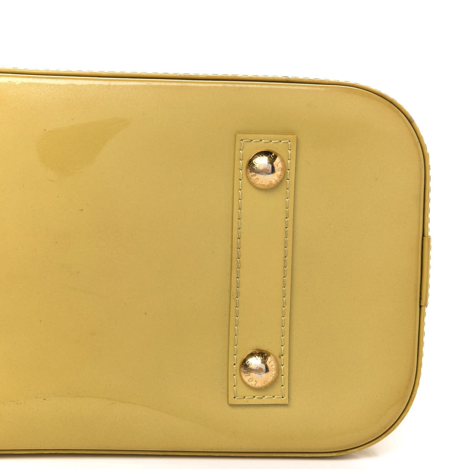 Louis Vuitton Vernis Alma PM Citrine 11 of 16