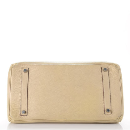 Hermes Taurillon Clemence Birkin 35 Parchemin 5 of 56