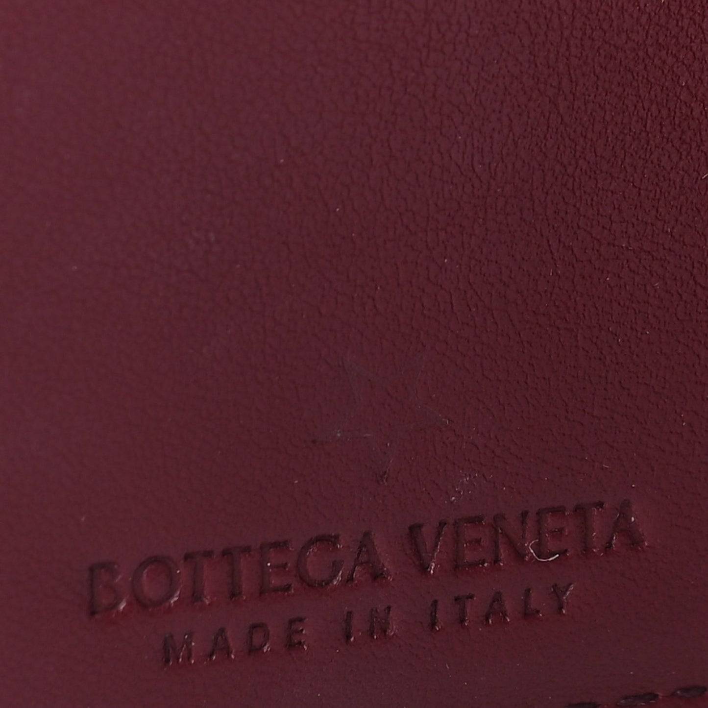 Nappa Maxi Intrecciato Bi-Fold Card Holder  Barolo