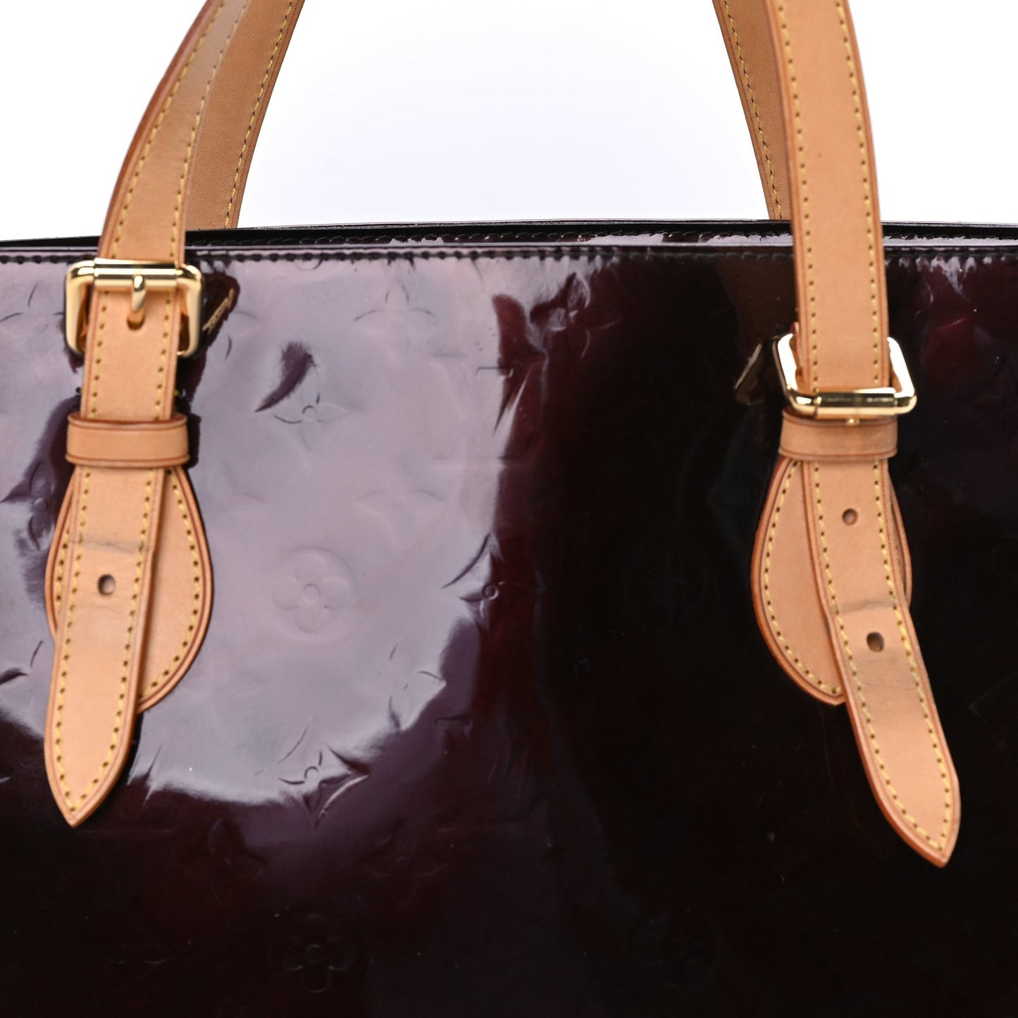 Brentwood Monogram Vernis Amarante