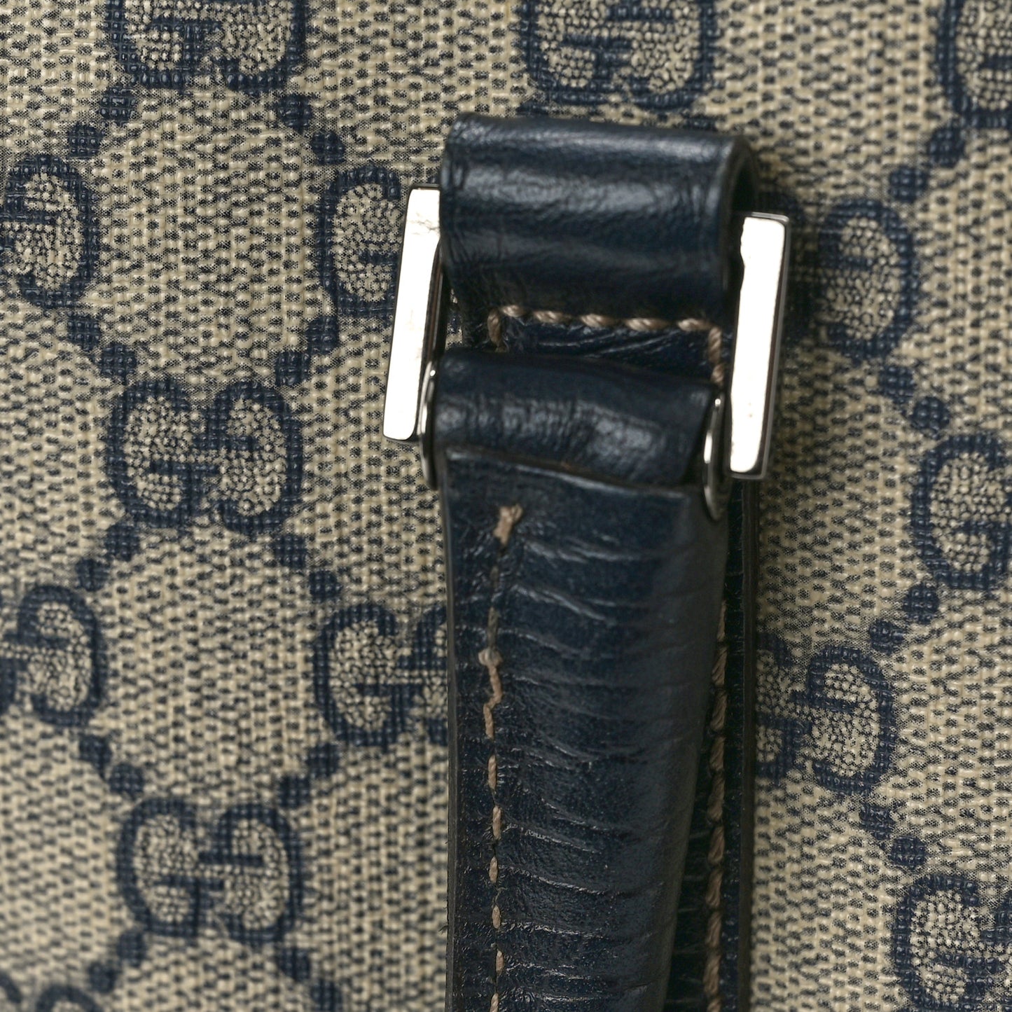 GG Plus Monogram Medium Joy Tote Navy