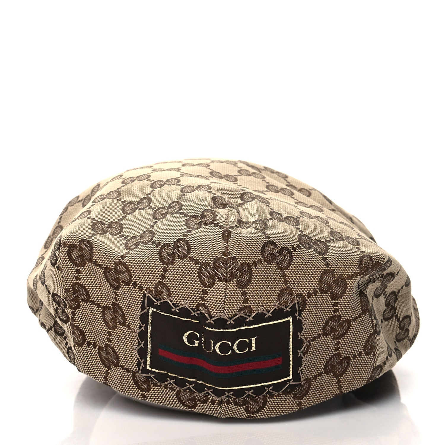 Gucci Monogram Flat Cap L Beige 5 of 8