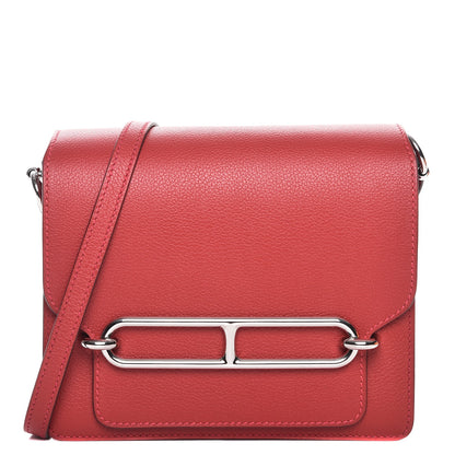 Hermes Evercolor Mini Sac Rouge Casaque 1 of 8